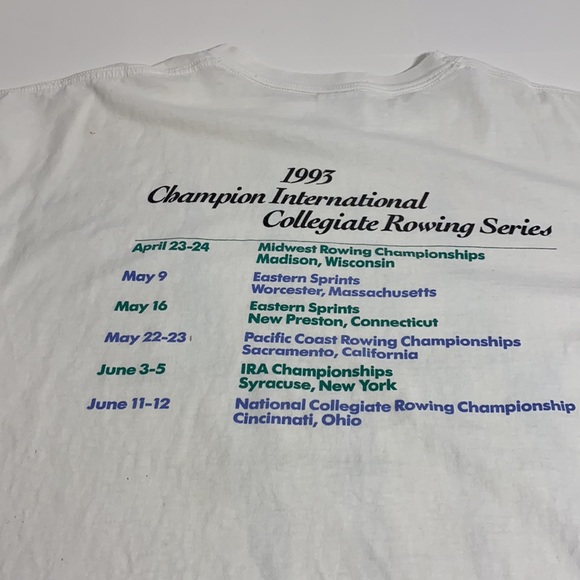 1993 Champion International Eastern Sprints tee - Picture 6 of 7